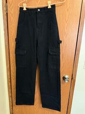 NVFelix Black Cargo Pants Size S